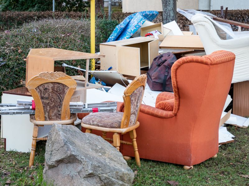 Outdoor Furniture Disposal in Sacramento, CA